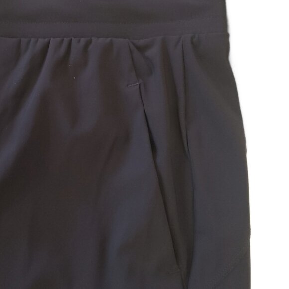 NEW Kirkland Signature Ladies Active Pull-on Black Pants Drawstring Waist Large - Picture 5 of 6